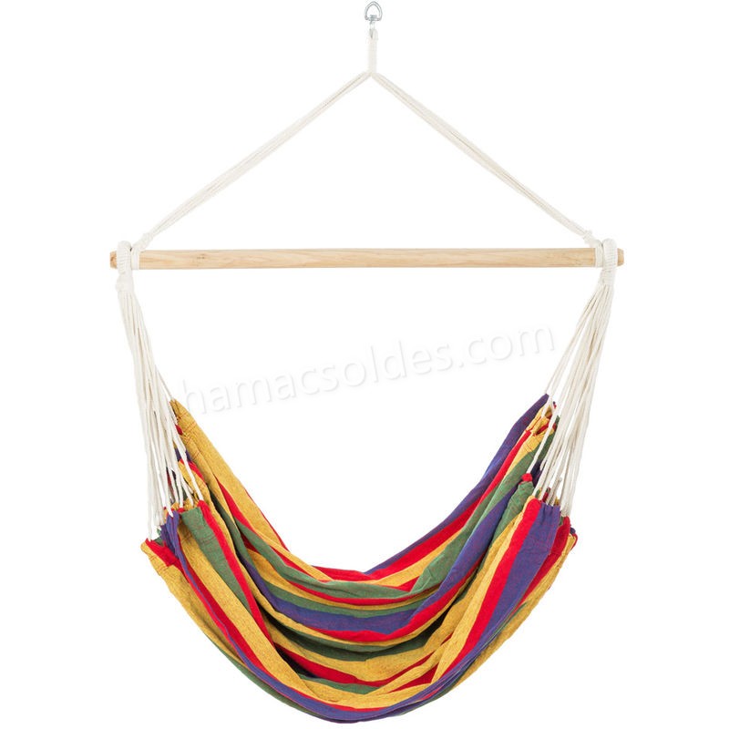 Soldes en ligne Hamac Suspendu Chaise Multicolore - 185 cm x 125 cm + Sac de rangement - -2