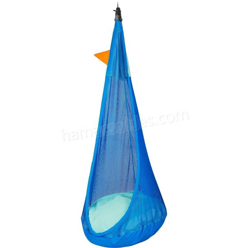 Soldes en ligne Joki Air Moby - Nid-hamac enfant max outdoor avec fixation - Bleu / turquoise - -0