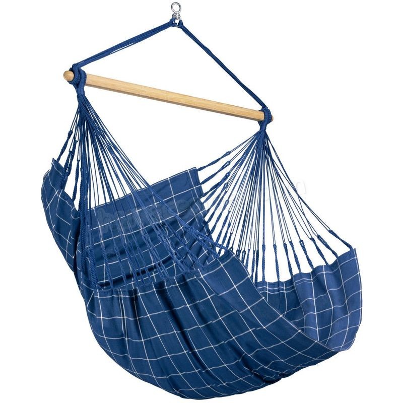Soldes en ligne Domingo Marine - Chaise-hamac Comfort outdoor - Bleu / turquoise - -0