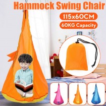 Soldes en ligne 60 kg Portable enfants enfant hamac chaise suspendus siège balançoire maison extérieur intérieur jardin voyage bleu bleu