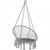 Soldes en ligne Fauteuil suspendu ELISA hamac meuble jardin diamètre 80 cm gris - Gris
