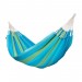 Soldes en ligne Flora Curaçao - Hamac classique kingsize en coton bio - Bleu / turquoise - 0