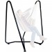 Soldes en ligne AMANKA Support pour fauteuil suspendu 155 cm | Soutien pour accrocher balancelle et chaises suspendues | en Acier couleur Noir | Poids max supporté 150 kg | pour internes et externes - 0