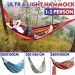 Soldes en ligne Tente extérieure légère de lit double de hamac suspendu de camping de voyage de deux personnes 2 rouge Hamac rouge 280x100cm
