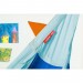 Soldes en ligne Moki Dolphy - Hamac enfant max en coton bio avec fixation - Bleu / turquoise - 3