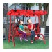 Soldes en ligne COSTWAY Balancelle de Jardin pour Enfants 2 Places,Toit Anti-UV Balançoire Jardin pour Enfants Chaise Bascule pour EnfantsRouge - 2