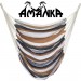 Soldes en ligne AMANKA Hamac 110x145cm Siège Suspendu en toile chaise suspendue balançoire en coton max 150kg Rayures Marrones et Beiges - 1