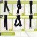 Soldes en ligne Kit de harnais de suspension pour hamac avec 2 mousquetons robustes et anneaux en D, peut supporter jusqu'à 550 kg avec sac de rangement, coussin de protection d'arbre - 4