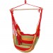 Soldes en ligne Chaise suspendue avec 2 coussins, rouge, vert, jaune TOBAGO
