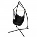 Soldes en ligne Hamac fauteuil suspendu design jardin coton support anthracite 120 cm extérieure - 0
