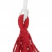 Soldes en ligne Suspendu hamac 260x150cm avec coton corde extérieure camping lit toile rouge - 2