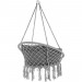 Soldes en ligne Fauteuil suspendu ELISA hamac meuble jardin diamètre 80 cm gris - Gris - 2