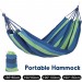 Soldes en ligne Hamac de toile portable jardin extérieur Camping voyage balançoire corde de lit suspendue - 3