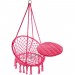 Soldes en ligne Fauteuil suspendu ELISA hamac meuble jardin diamètre 80 cm rose - Rose - 1