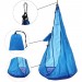Soldes en ligne 60 kg Portable enfants enfant hamac chaise suspendus siège balançoire maison extérieur intérieur jardin voyage bleu bleu - 3
