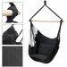 Soldes en ligne Hamac fauteuil suspendu design jardin coton support anthracite 120 cm extérieure - 3